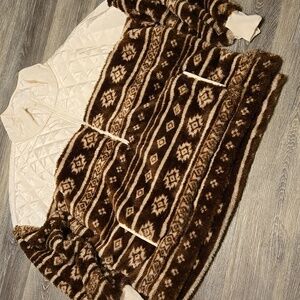 LulaRoe Nancy quilted & plush quarter zip 3XL